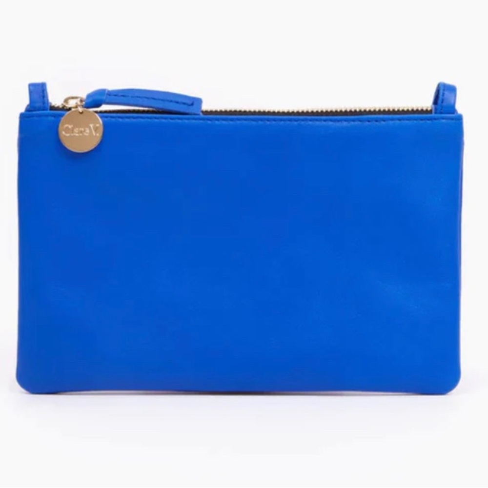 Clare V Electric Blue Wallet Clutch
